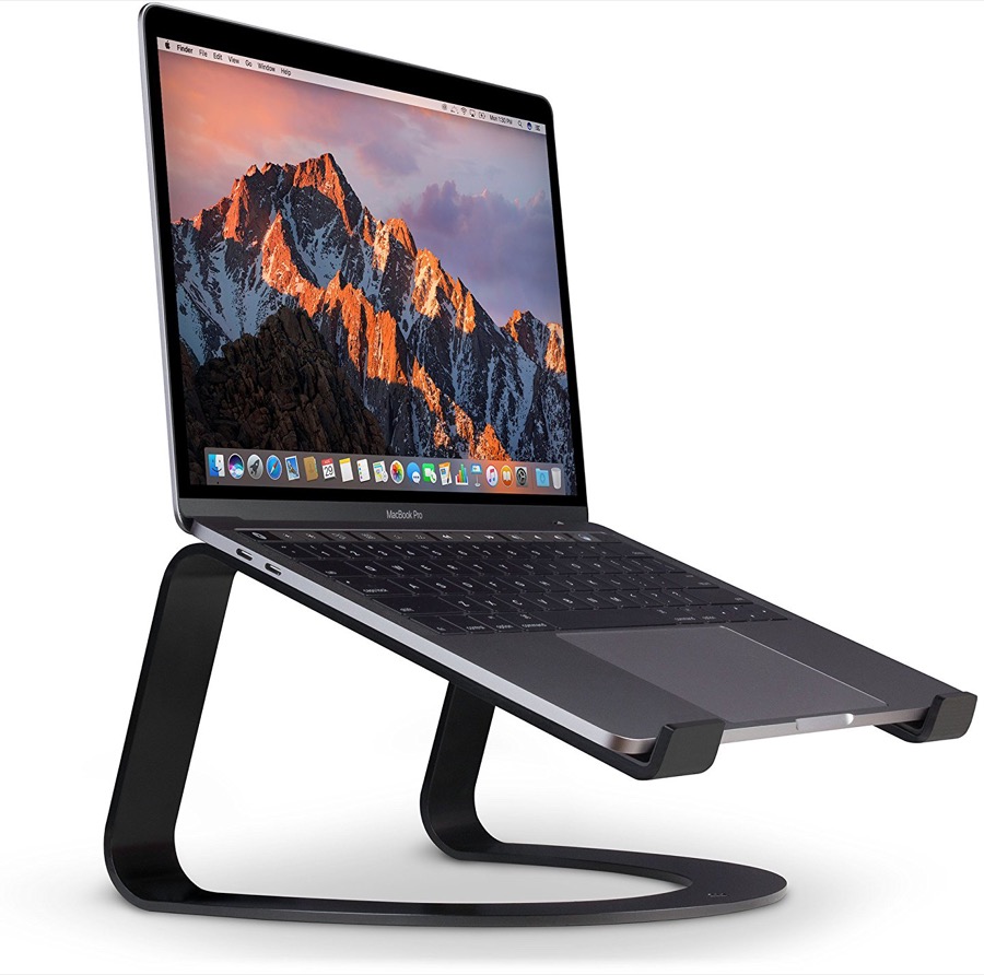 Мінімалістична алюмінієва підставка для MacBook